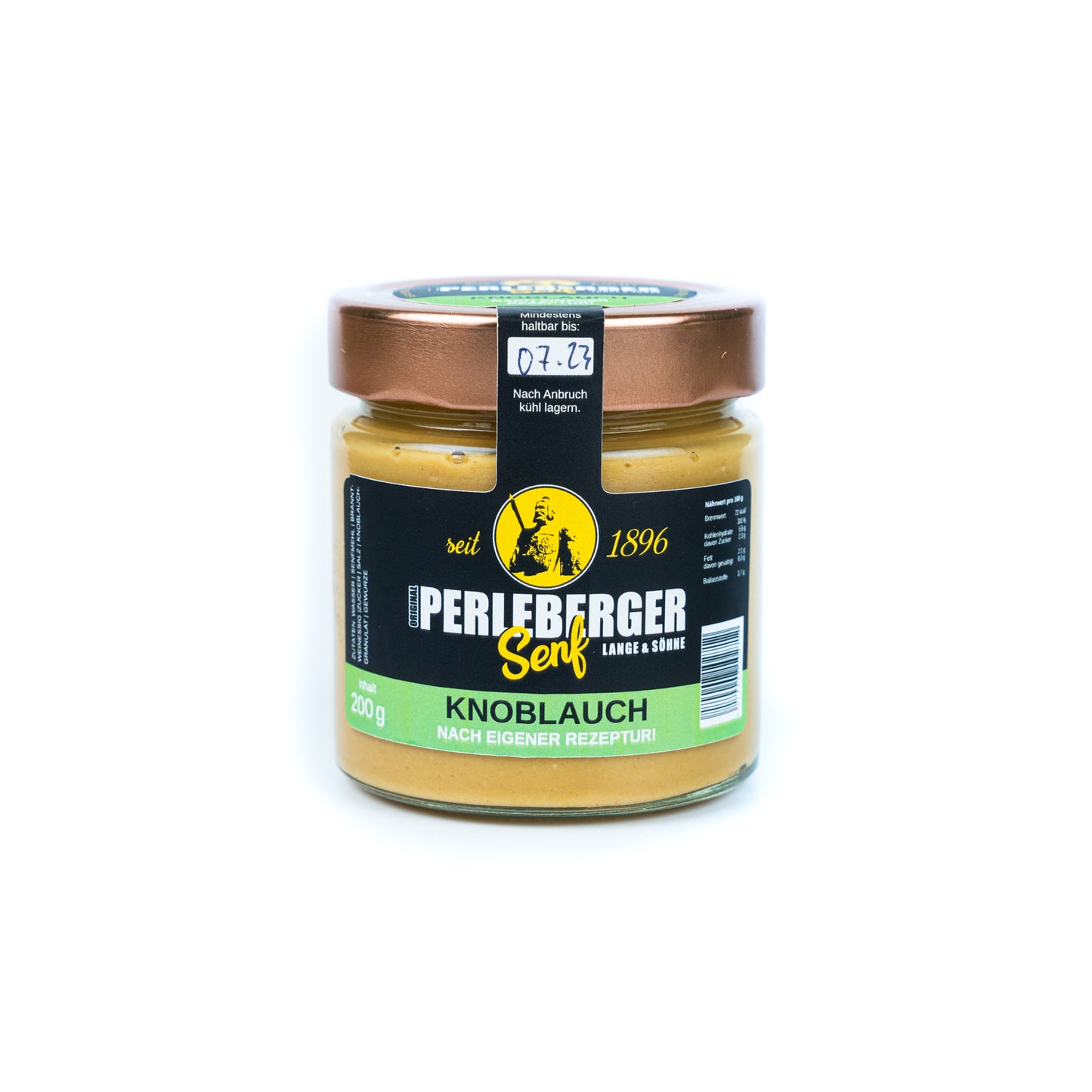 Perleberger Senf-Knoblauch, 200 ml