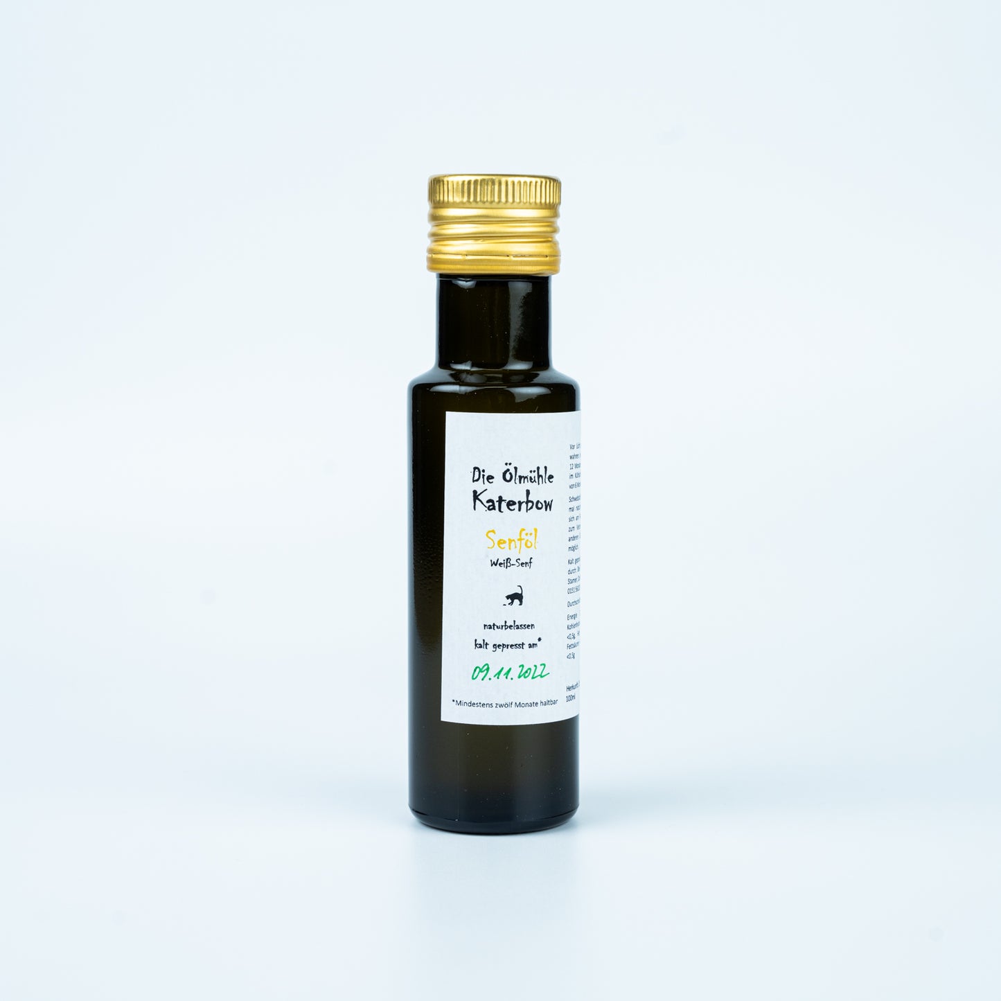 Senföl, Die Ölmühle Katerbow, 100 ml