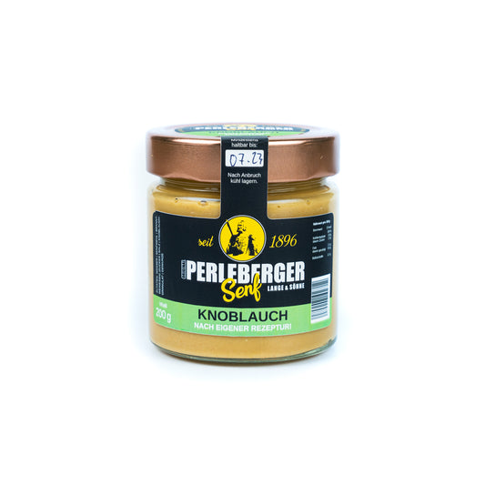 Perleberger Senf-Knoblauch, 200 ml